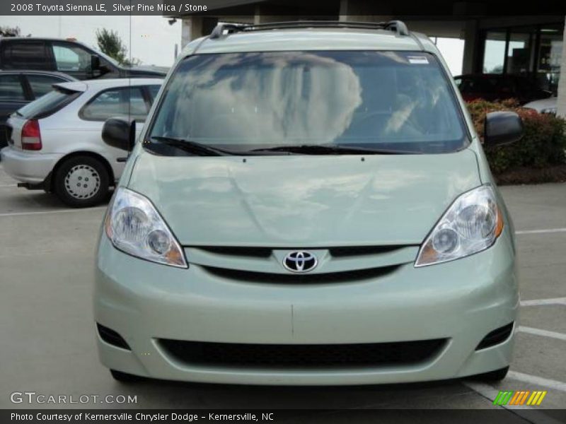 Silver Pine Mica / Stone 2008 Toyota Sienna LE