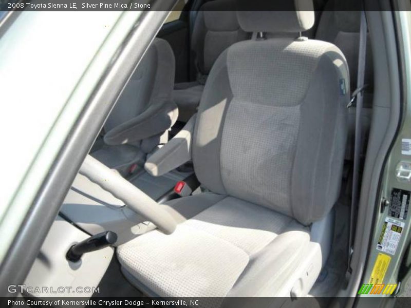 Silver Pine Mica / Stone 2008 Toyota Sienna LE
