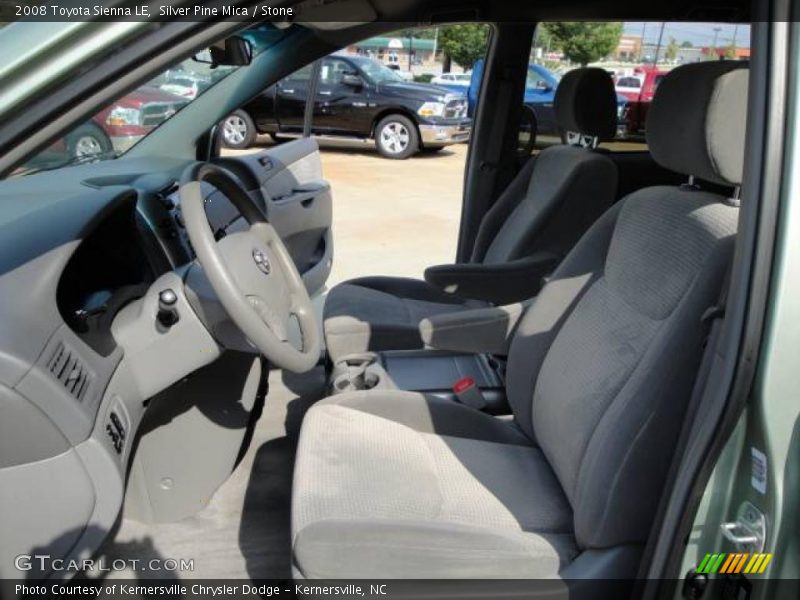 Silver Pine Mica / Stone 2008 Toyota Sienna LE