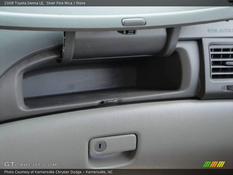 Silver Pine Mica / Stone 2008 Toyota Sienna LE