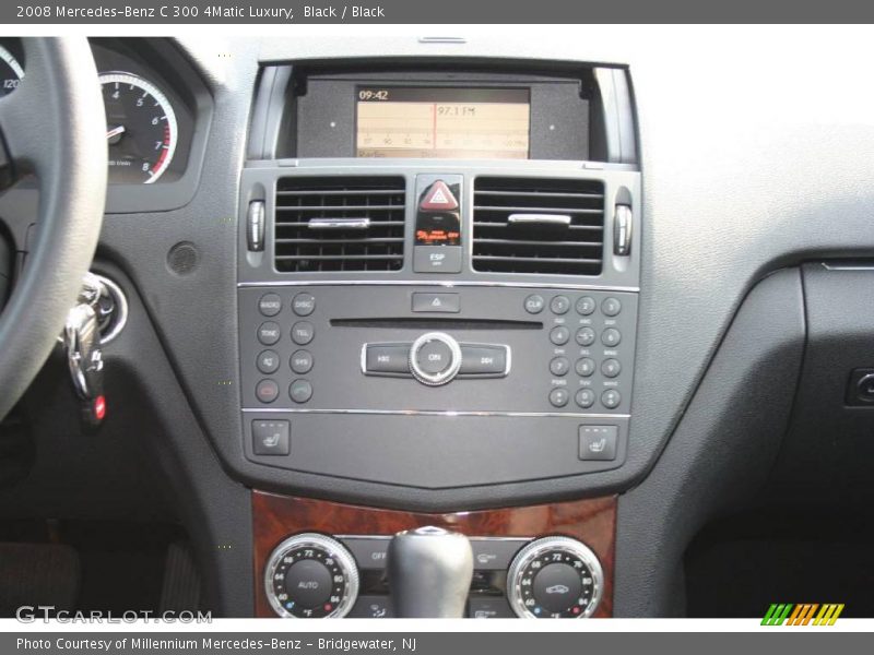 Black / Black 2008 Mercedes-Benz C 300 4Matic Luxury