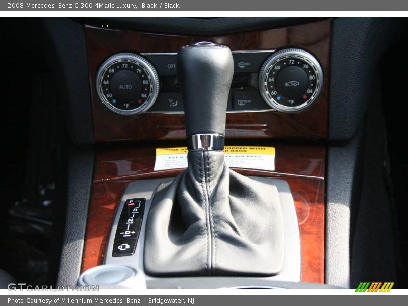 Black / Black 2008 Mercedes-Benz C 300 4Matic Luxury