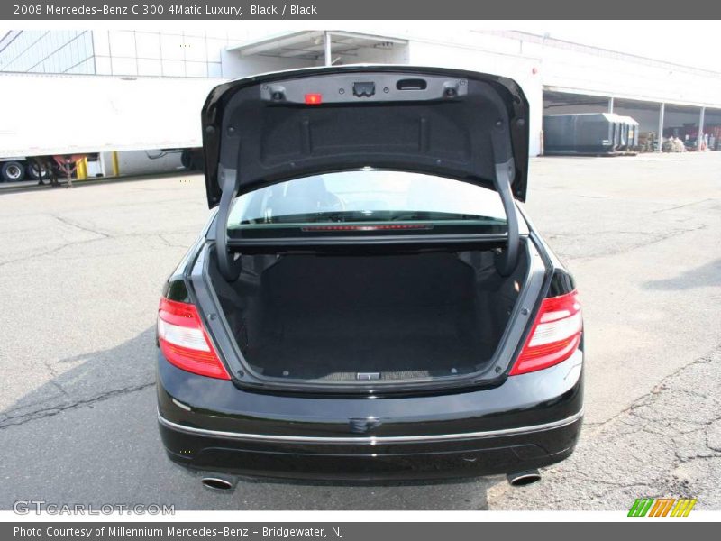 Black / Black 2008 Mercedes-Benz C 300 4Matic Luxury