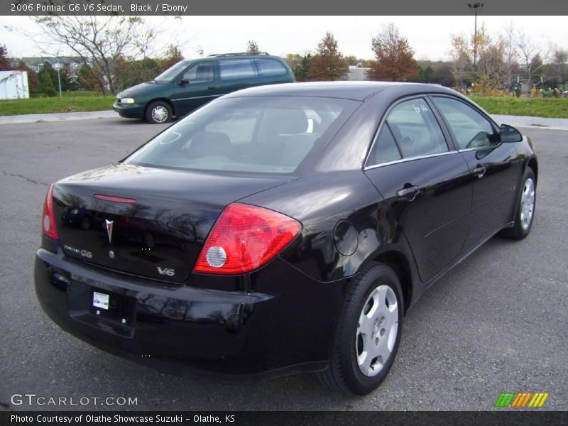 Black / Ebony 2006 Pontiac G6 V6 Sedan