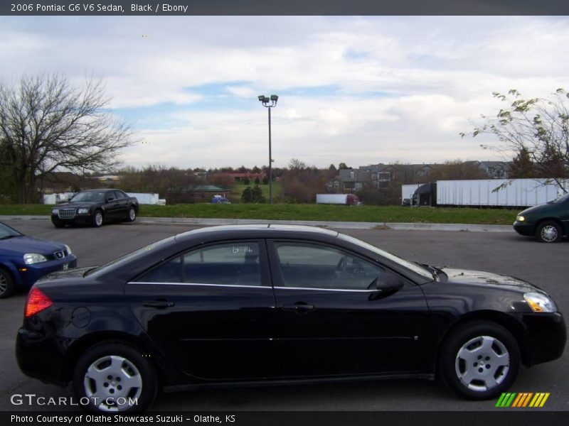 Black / Ebony 2006 Pontiac G6 V6 Sedan