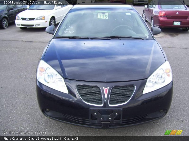 Black / Ebony 2006 Pontiac G6 V6 Sedan