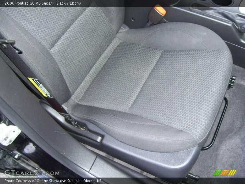 Black / Ebony 2006 Pontiac G6 V6 Sedan