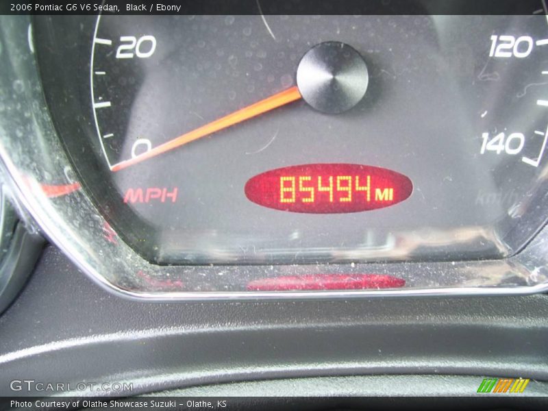 Black / Ebony 2006 Pontiac G6 V6 Sedan
