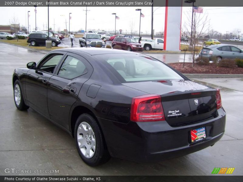 Brilliant Black Crystal Pearl / Dark Slate Gray/Light Slate Gray 2007 Dodge Charger
