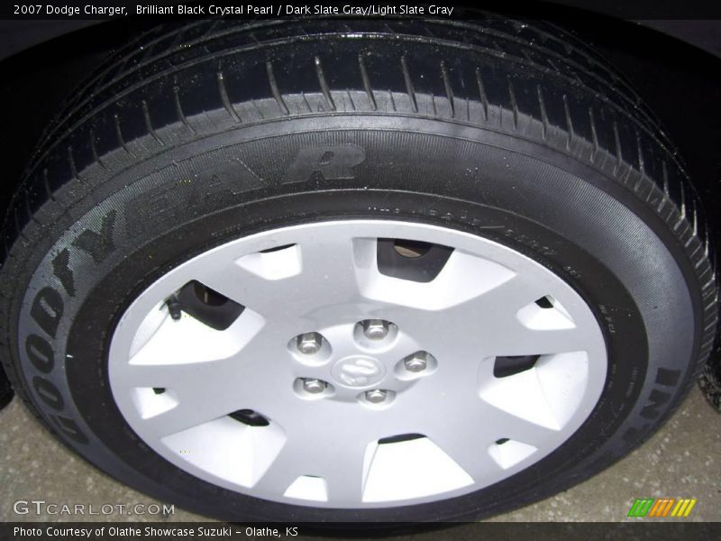Brilliant Black Crystal Pearl / Dark Slate Gray/Light Slate Gray 2007 Dodge Charger