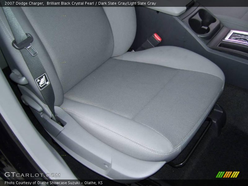 Brilliant Black Crystal Pearl / Dark Slate Gray/Light Slate Gray 2007 Dodge Charger