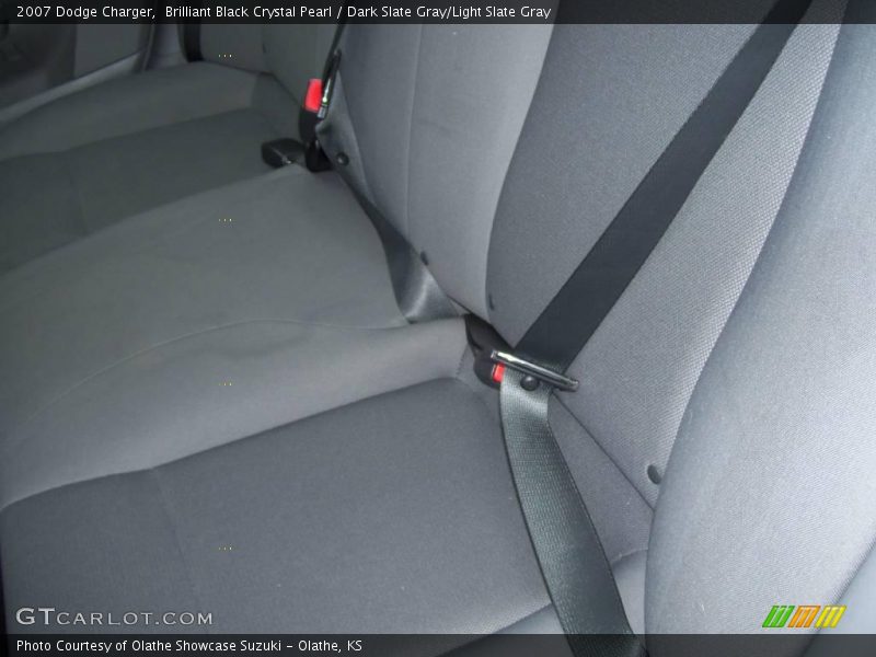 Brilliant Black Crystal Pearl / Dark Slate Gray/Light Slate Gray 2007 Dodge Charger