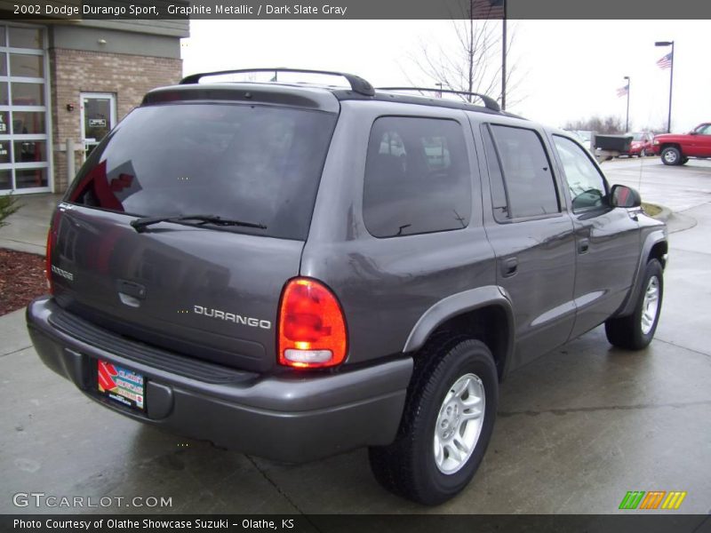Graphite Metallic / Dark Slate Gray 2002 Dodge Durango Sport