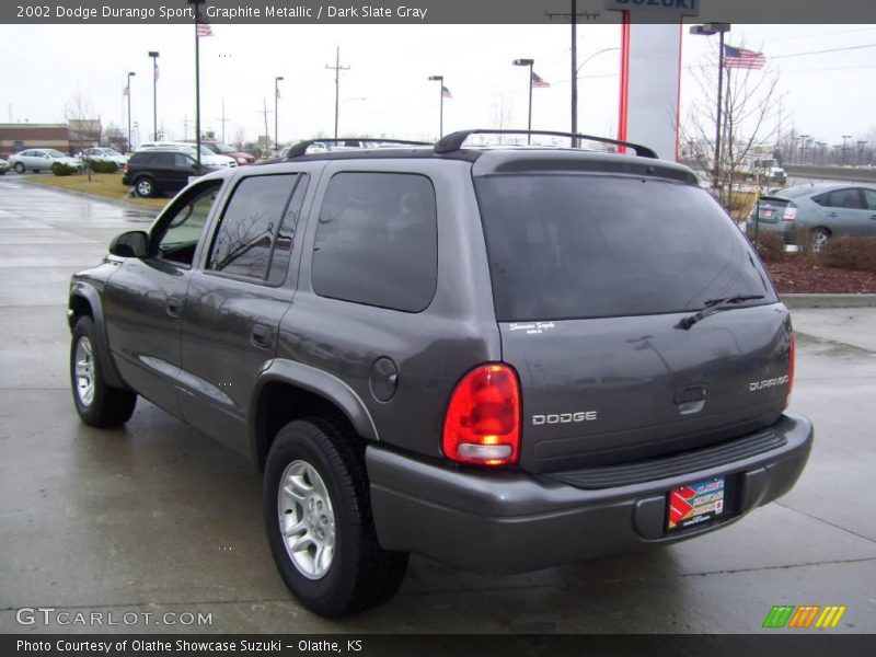 Graphite Metallic / Dark Slate Gray 2002 Dodge Durango Sport