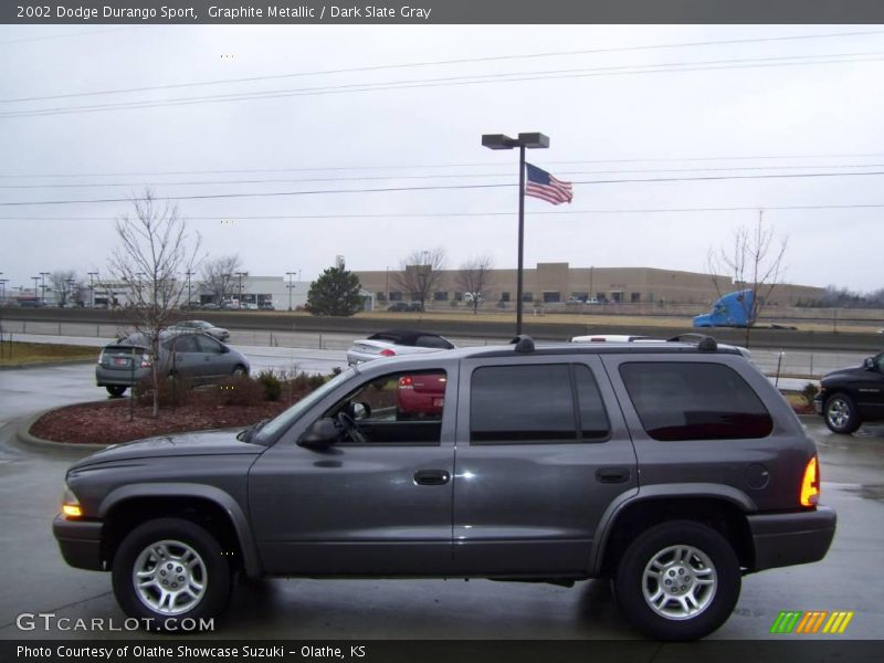 Graphite Metallic / Dark Slate Gray 2002 Dodge Durango Sport