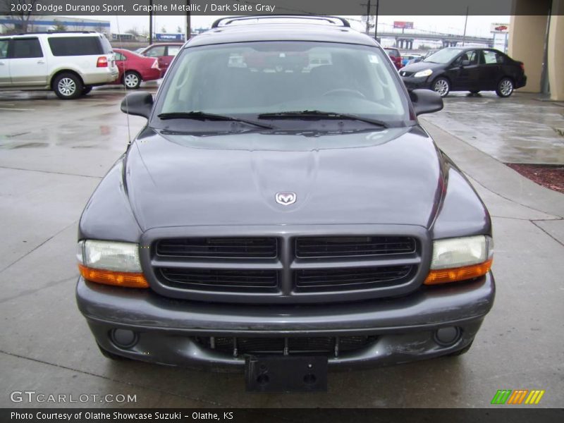 Graphite Metallic / Dark Slate Gray 2002 Dodge Durango Sport