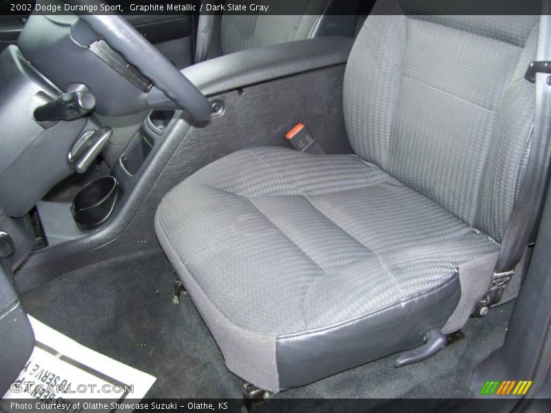 Graphite Metallic / Dark Slate Gray 2002 Dodge Durango Sport