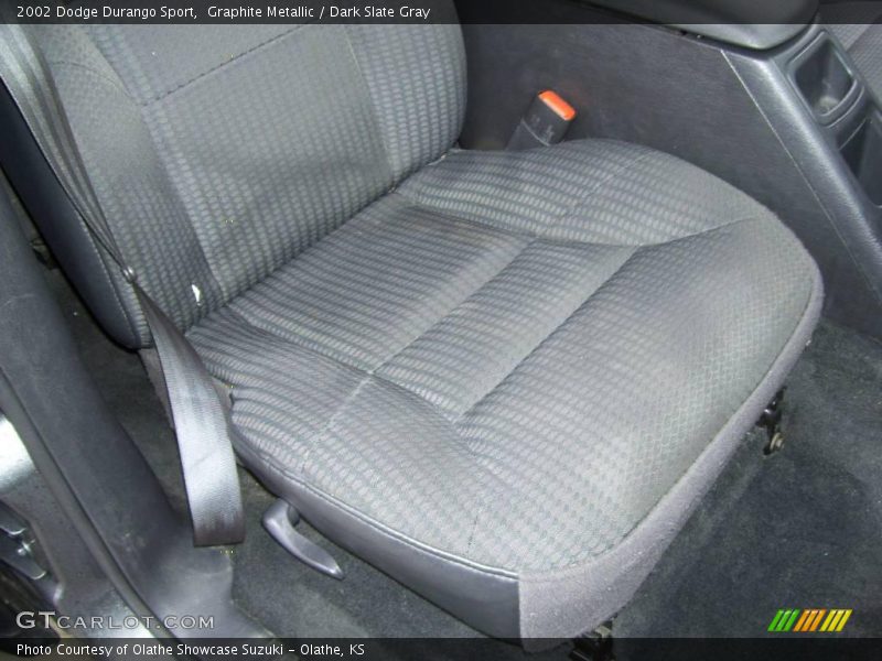 Graphite Metallic / Dark Slate Gray 2002 Dodge Durango Sport