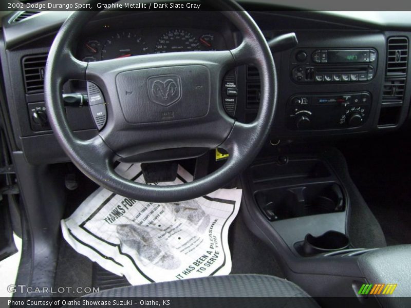 Graphite Metallic / Dark Slate Gray 2002 Dodge Durango Sport