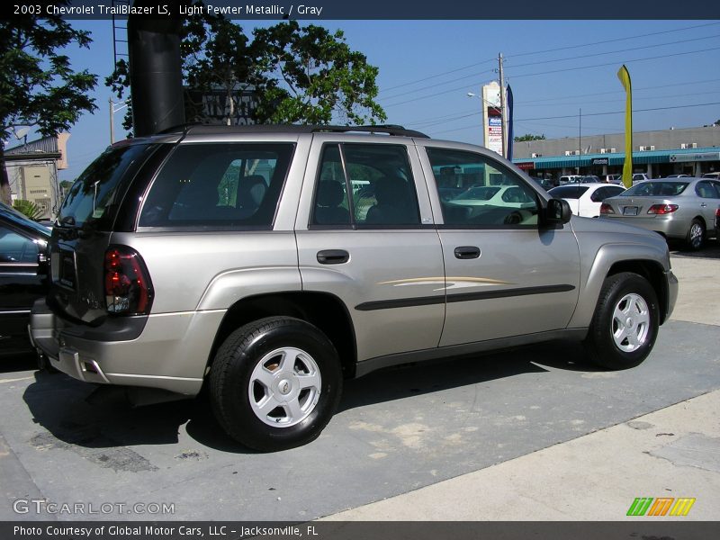 Light Pewter Metallic / Gray 2003 Chevrolet TrailBlazer LS