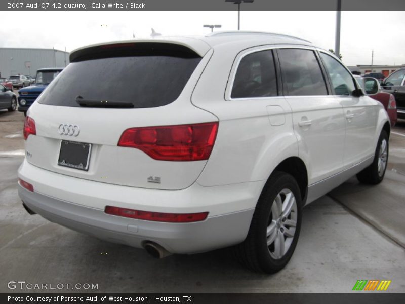 Calla White / Black 2007 Audi Q7 4.2 quattro