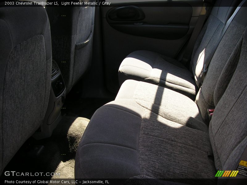 Light Pewter Metallic / Gray 2003 Chevrolet TrailBlazer LS