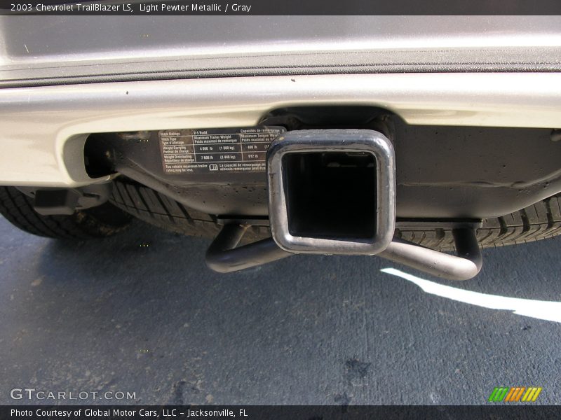 Light Pewter Metallic / Gray 2003 Chevrolet TrailBlazer LS