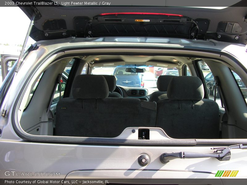 Light Pewter Metallic / Gray 2003 Chevrolet TrailBlazer LS