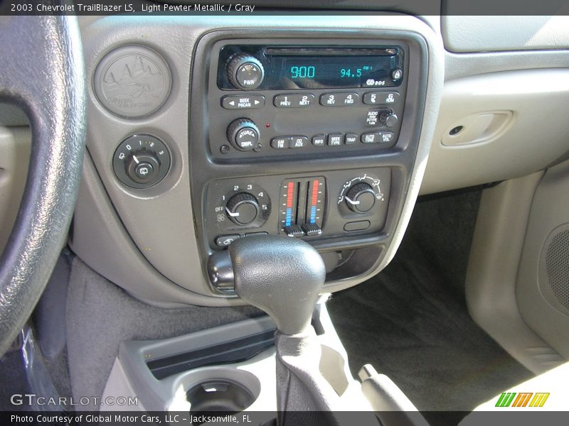 Light Pewter Metallic / Gray 2003 Chevrolet TrailBlazer LS
