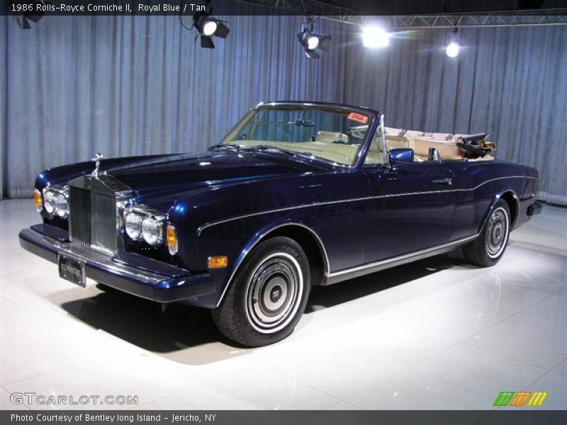 Royal Blue / Tan 1986 Rolls-Royce Corniche II