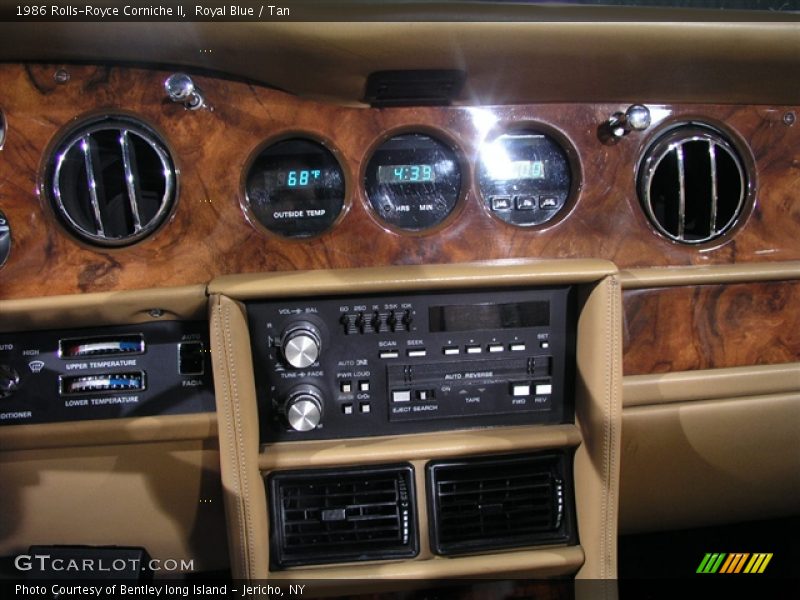 Royal Blue / Tan 1986 Rolls-Royce Corniche II