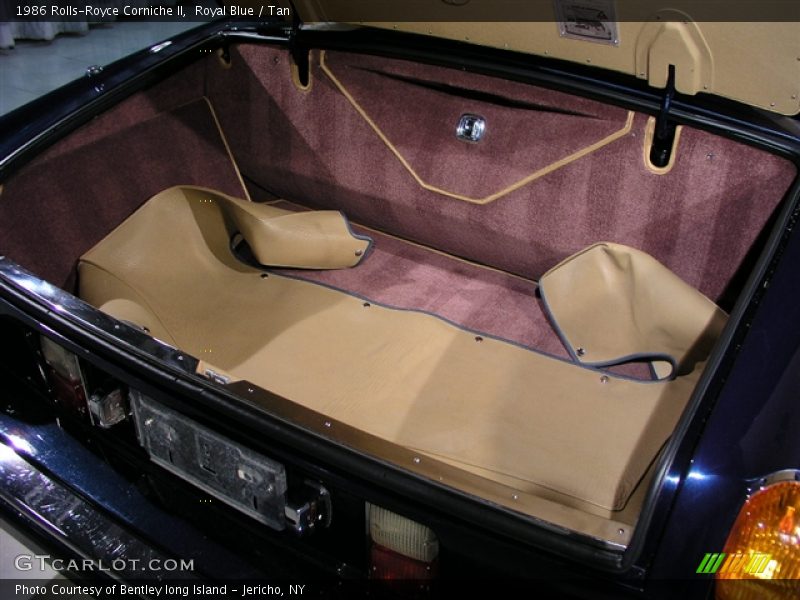 Royal Blue / Tan 1986 Rolls-Royce Corniche II