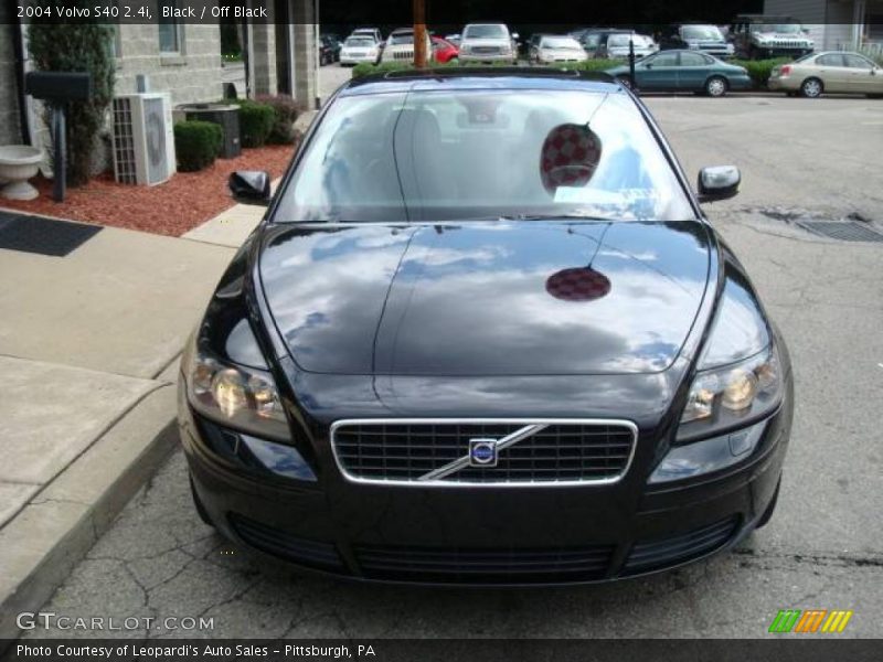 Black / Off Black 2004 Volvo S40 2.4i