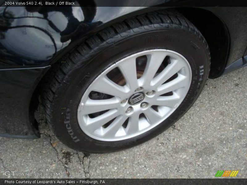 Black / Off Black 2004 Volvo S40 2.4i