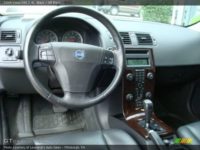 Black / Off Black 2004 Volvo S40 2.4i