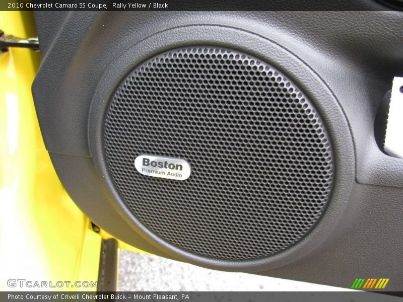 Rally Yellow / Black 2010 Chevrolet Camaro SS Coupe