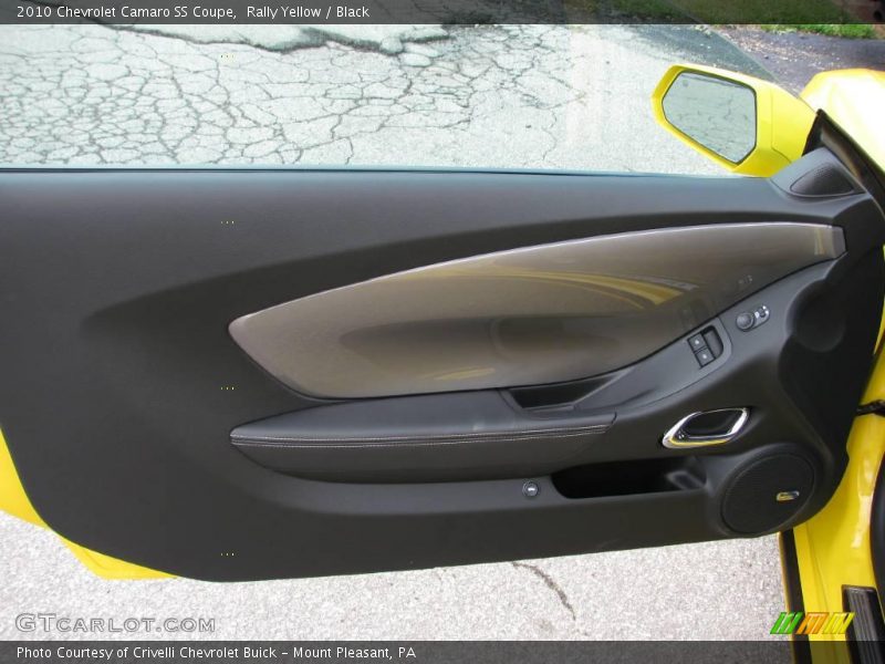 Rally Yellow / Black 2010 Chevrolet Camaro SS Coupe