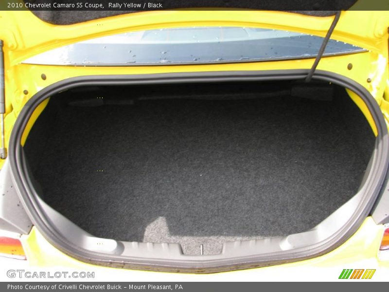 Rally Yellow / Black 2010 Chevrolet Camaro SS Coupe