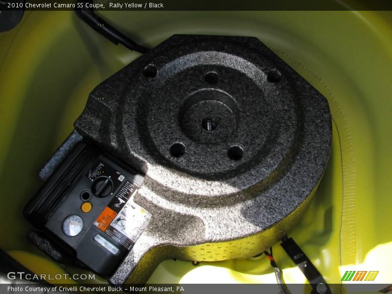 Rally Yellow / Black 2010 Chevrolet Camaro SS Coupe