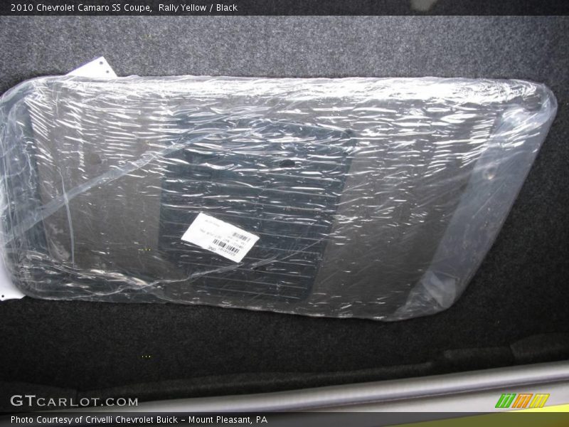Rally Yellow / Black 2010 Chevrolet Camaro SS Coupe