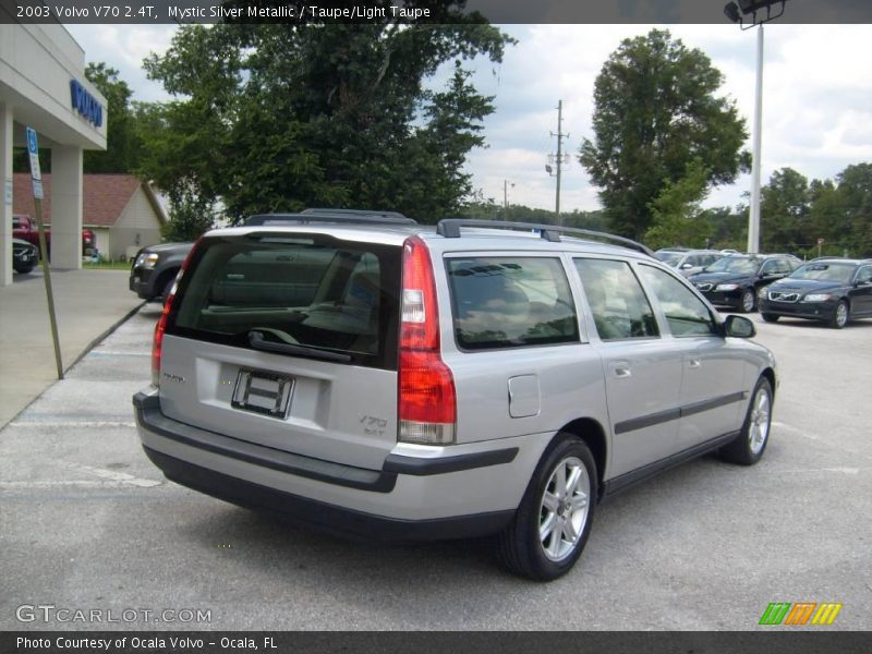 Mystic Silver Metallic / Taupe/Light Taupe 2003 Volvo V70 2.4T