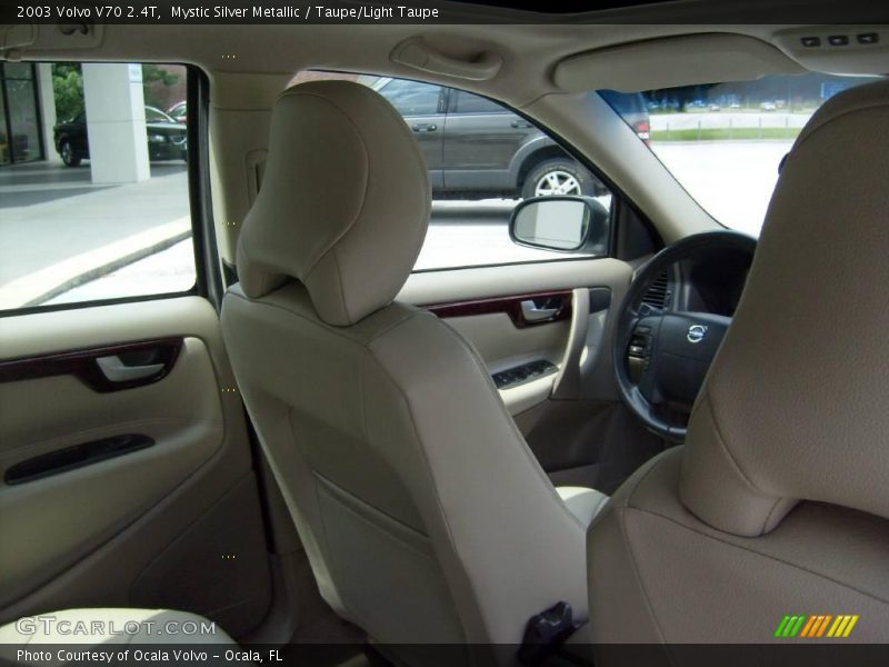 Mystic Silver Metallic / Taupe/Light Taupe 2003 Volvo V70 2.4T