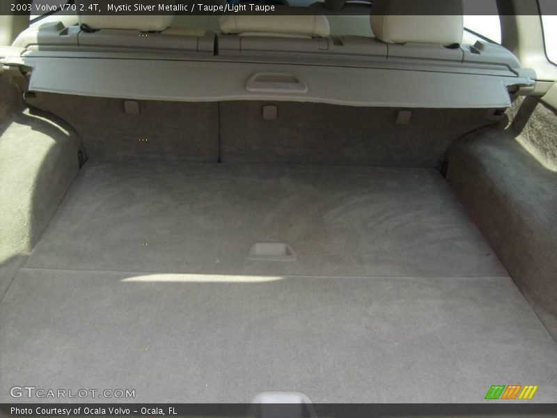 Mystic Silver Metallic / Taupe/Light Taupe 2003 Volvo V70 2.4T