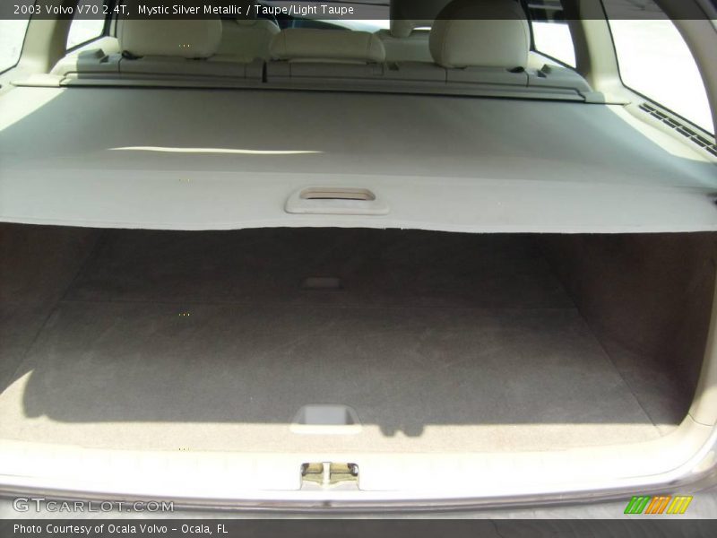 Mystic Silver Metallic / Taupe/Light Taupe 2003 Volvo V70 2.4T