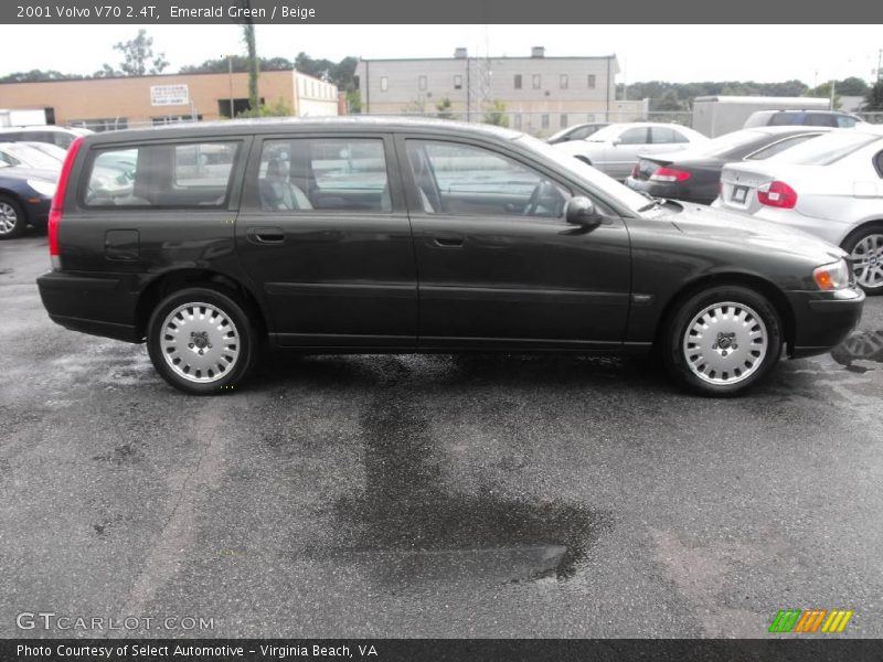 Emerald Green / Beige 2001 Volvo V70 2.4T