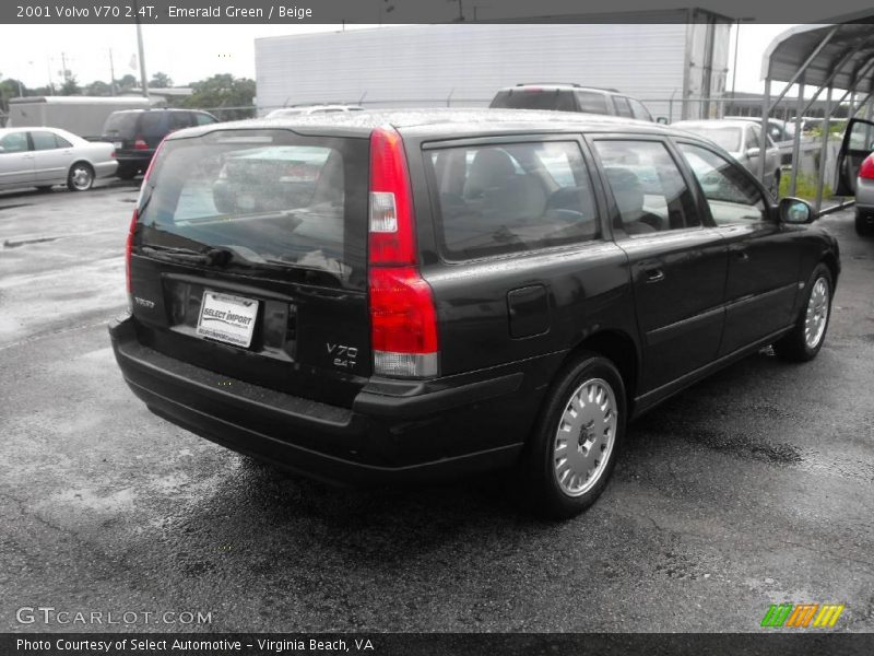 Emerald Green / Beige 2001 Volvo V70 2.4T