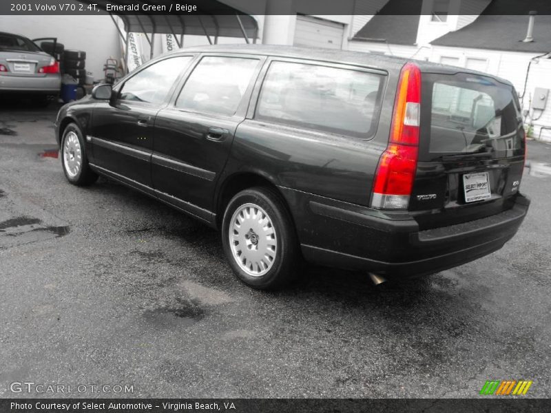 Emerald Green / Beige 2001 Volvo V70 2.4T