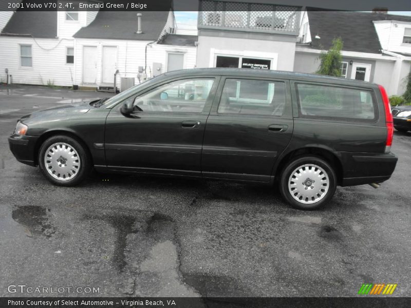 Emerald Green / Beige 2001 Volvo V70 2.4T
