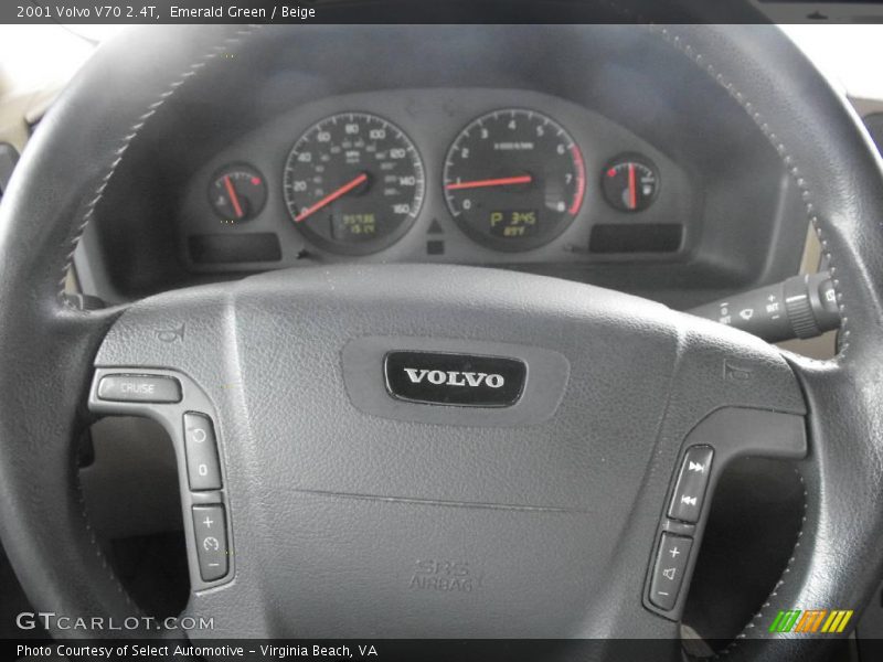 Emerald Green / Beige 2001 Volvo V70 2.4T