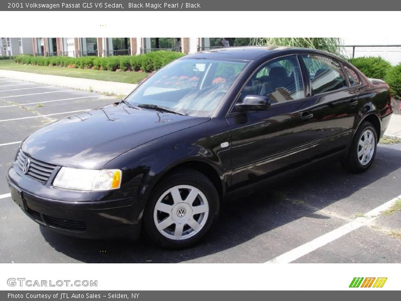 Black Magic Pearl / Black 2001 Volkswagen Passat GLS V6 Sedan